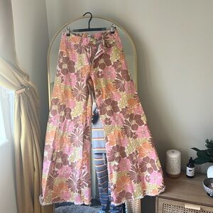 Show Me Your Mumu floral jeans